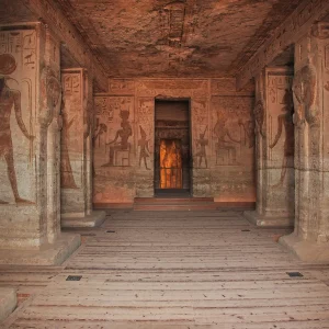 Mural-reliefs-hall-Small-Temple-Aswan-Egypt Philae Temple, High Dam & Unfinished Obelisk – Aswan Highlights 1 Day Tour