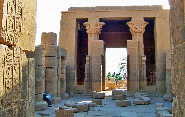 egypt-philae-gateway-of-hadrian Philae Temple, High Dam & Unfinished Obelisk – Aswan Highlights 1 Day Tour
