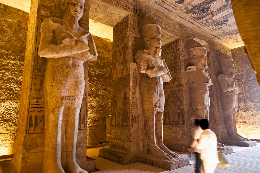 Mural-reliefs-hall-Small-Temple-Aswan-Egypt Abu Simbel Temples – 1 Day Tour from Aswan